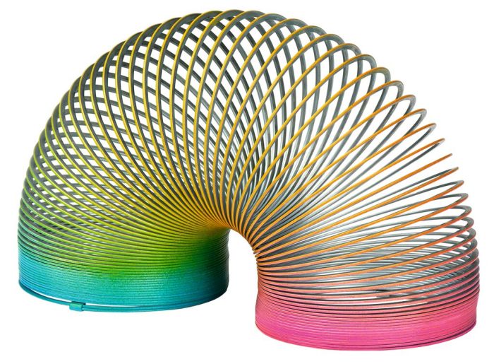 Treppenspirale Regenbogen aus Metall - Bild 2