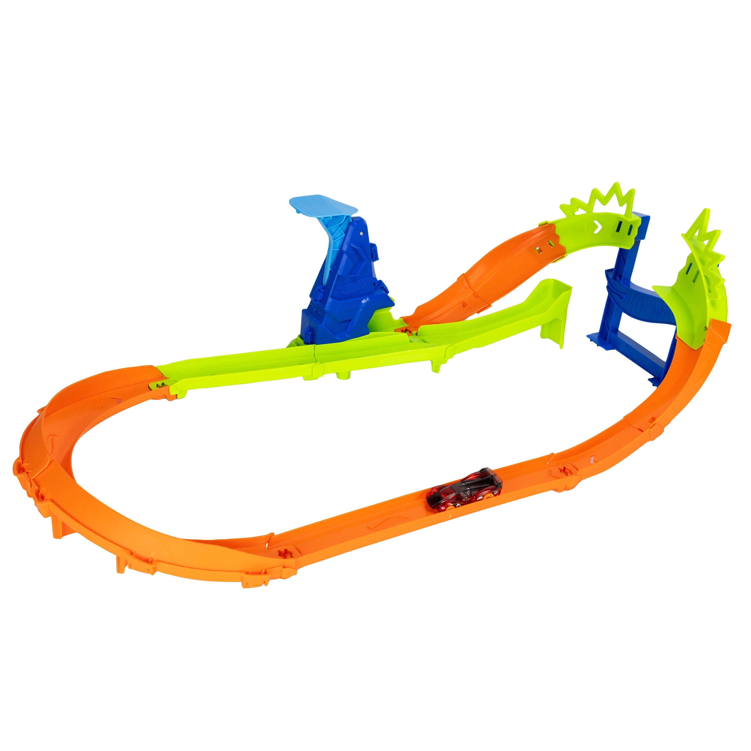 Hot Wheels Stunt Tracks Jump Circuit Speedway - Bild 4