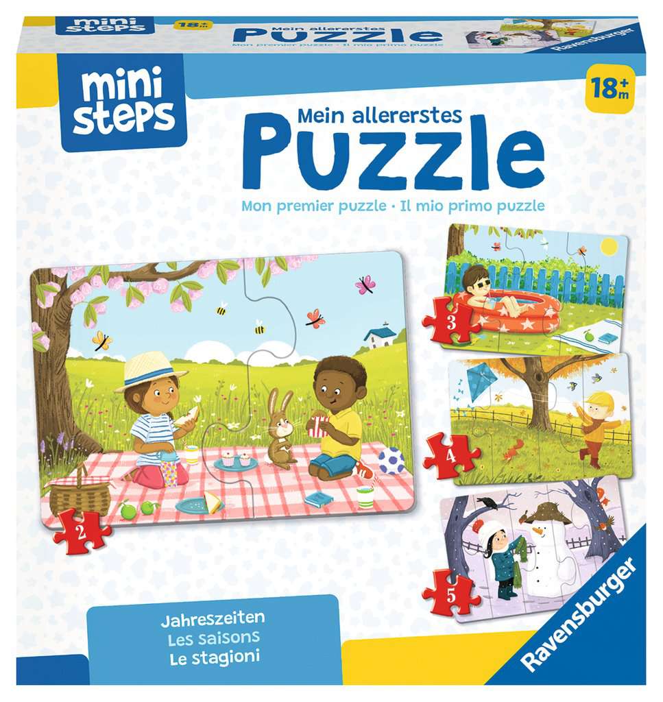 Ministeps Mein allererstes Puzzle: Jahreszeiten 04.168 - Bild 1