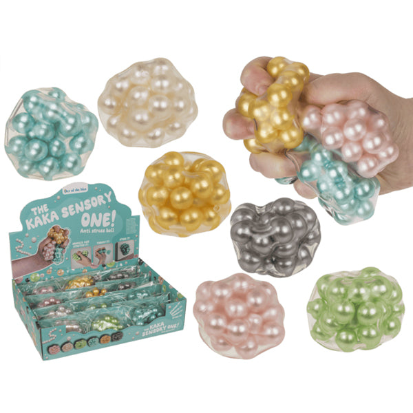 Sensorik Ball mit Perlen - Bild 1
