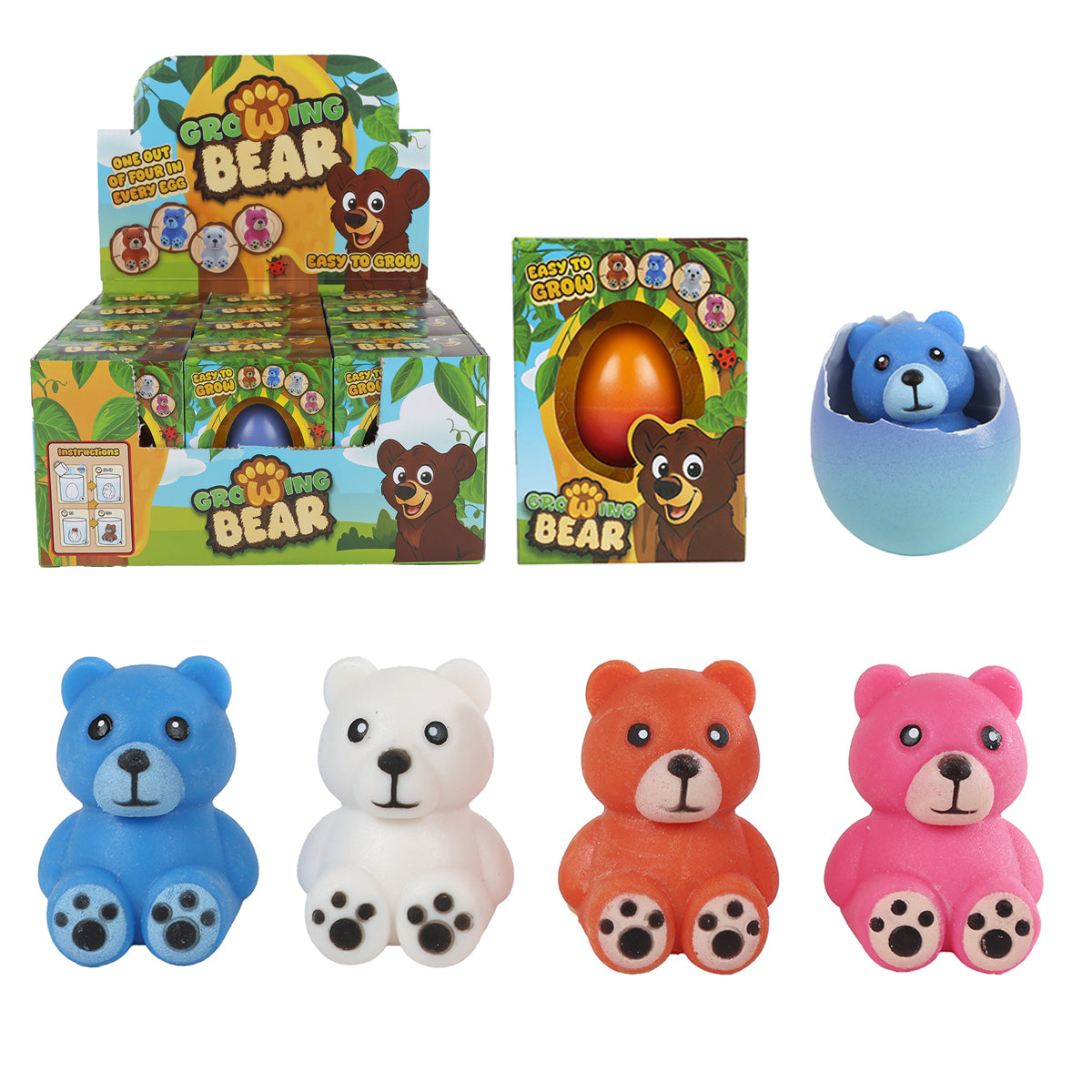 Ei - wachsender Teddybär - Bild 1