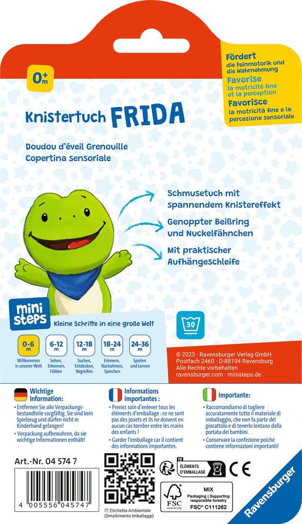 ministeps: Knistertuch Frida 04.574 - Bild 2