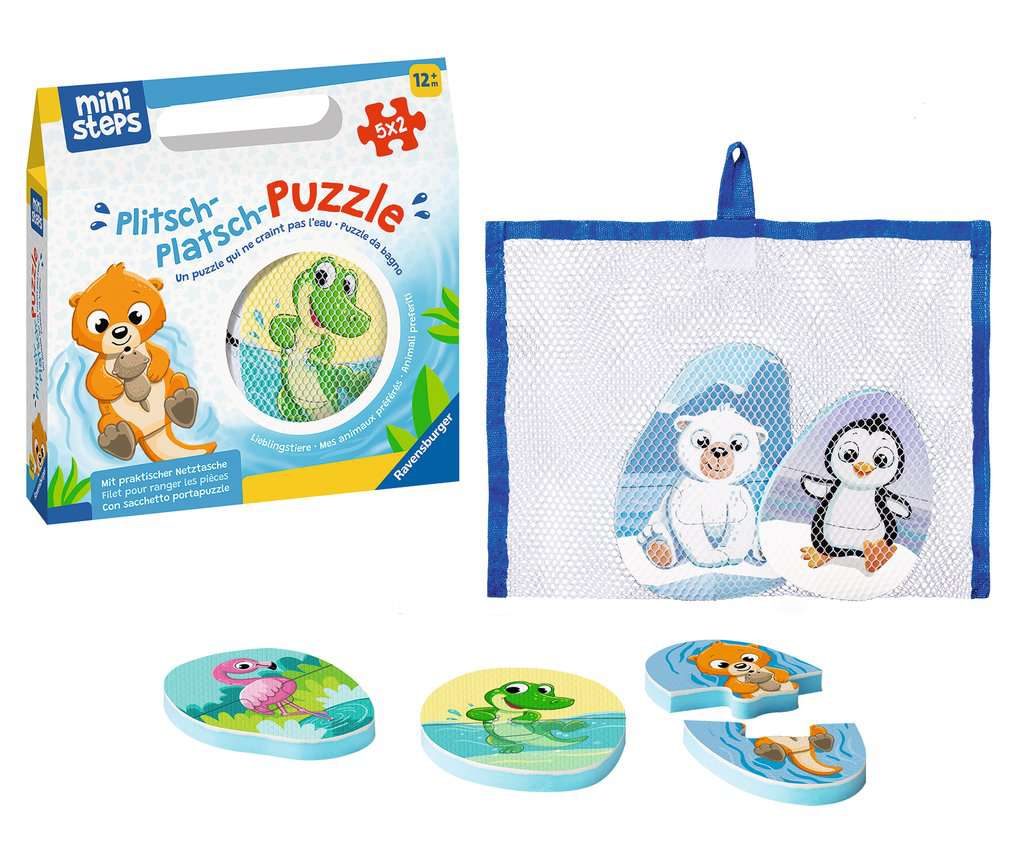 Ministeps Plitsch-Platsch-Puzzle Lieblingstiere 04.589 - Bild 3