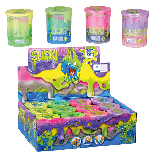 Slick Schleim zweifarbig 80 Gramm - Bild 1