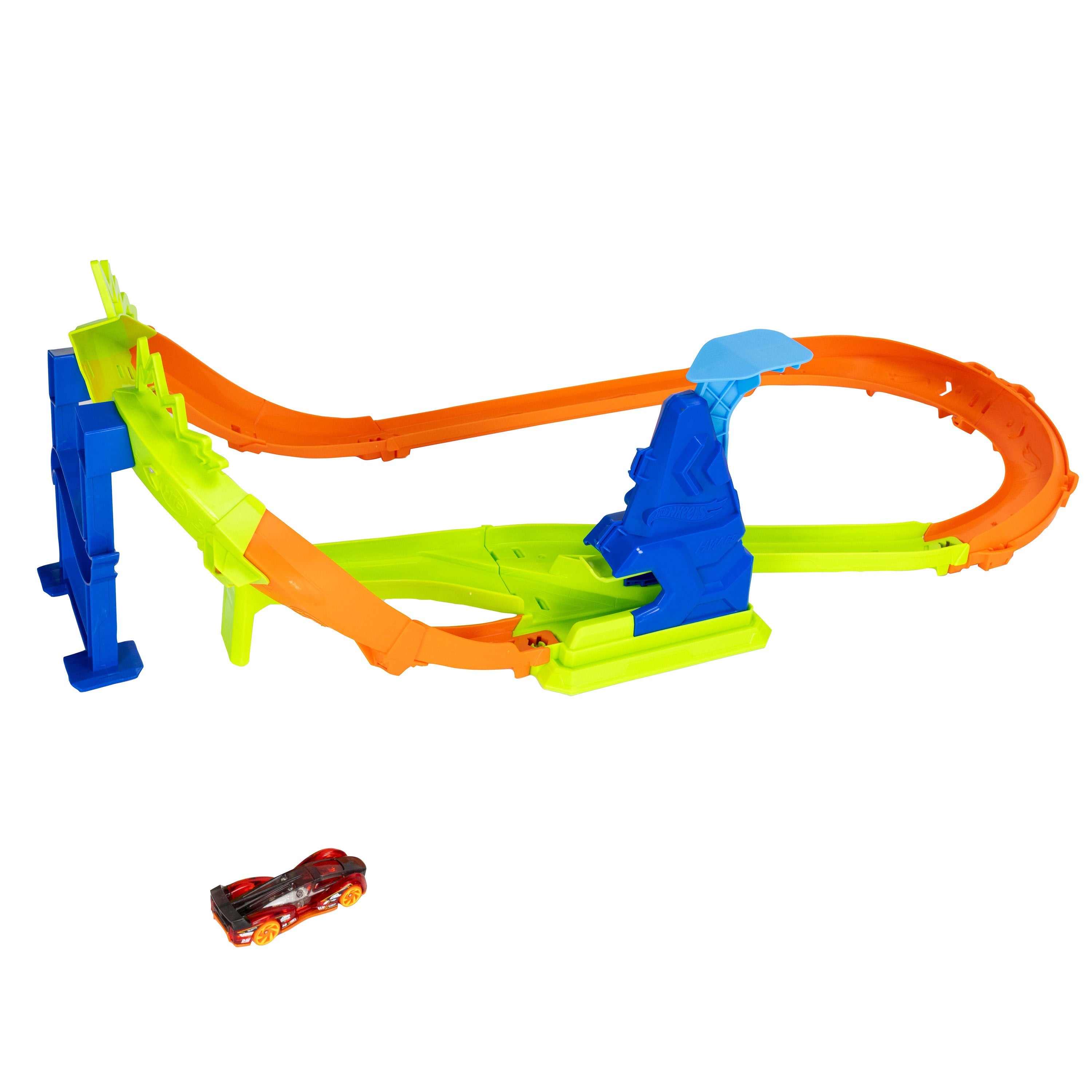Hot Wheels Stunt Tracks Jump Circuit Speedway - Bild 5