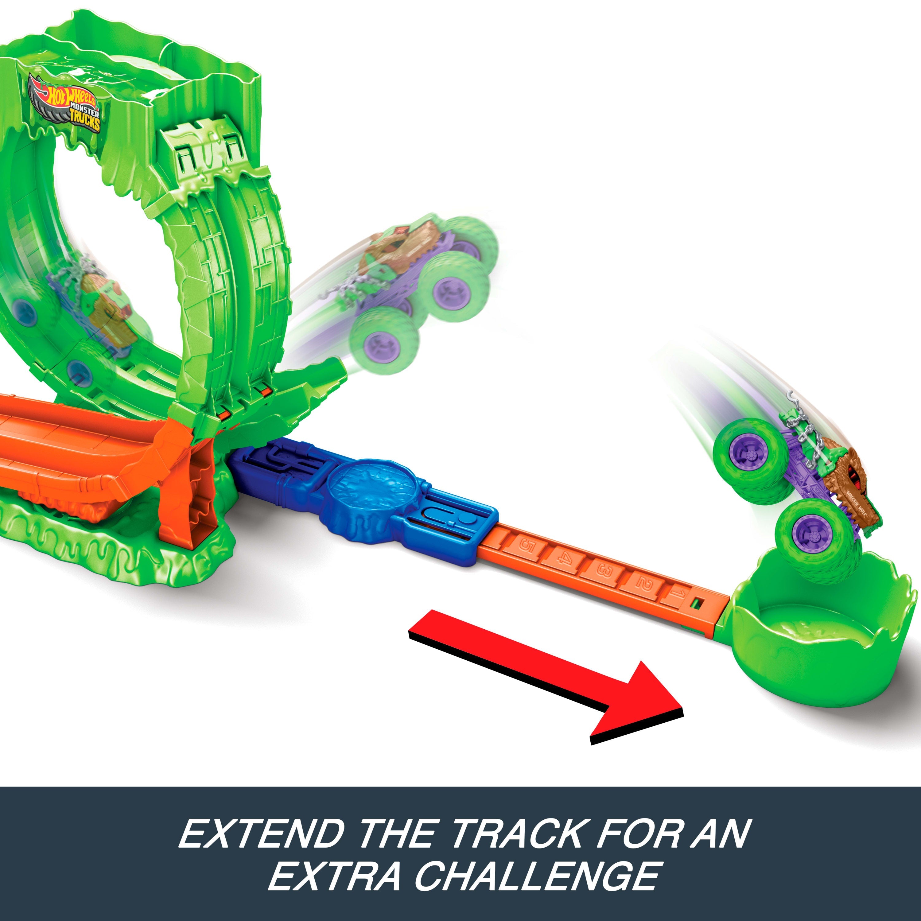 Hot Wheels Monster Trucks Mutant Chaos Looping-Challenge - Bild 5