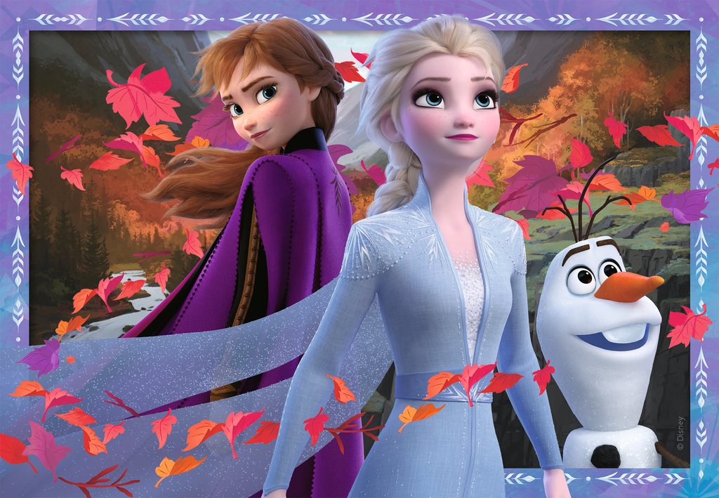 Puzzle Frozen 2 Frostige Abenteuer 2x24 - Bild 2