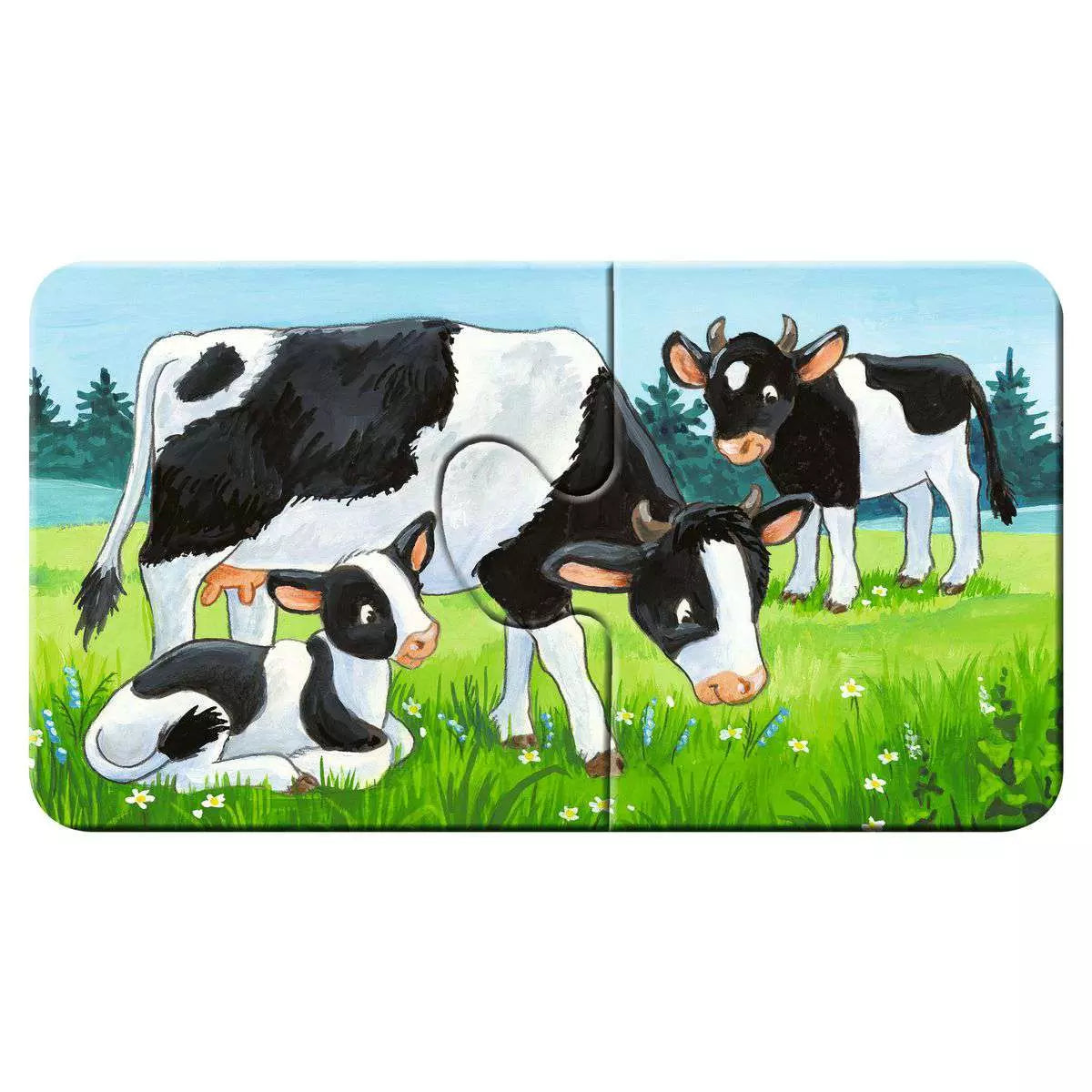 My first Puzzle Tierfamilien auf dem Bauernhof 9x2 Teile 05.072 - Bild 3