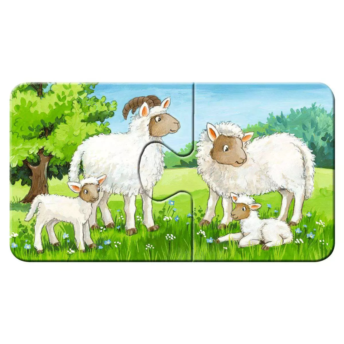 My first Puzzle Tierfamilien auf dem Bauernhof 9x2 Teile 05.072 - Bild 5