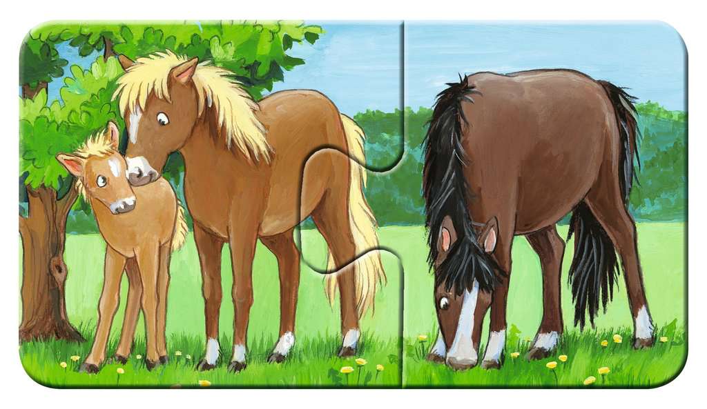 My first Puzzle Tierfamilien auf dem Bauernhof 9x2 Teile 05.072 - Bild 6