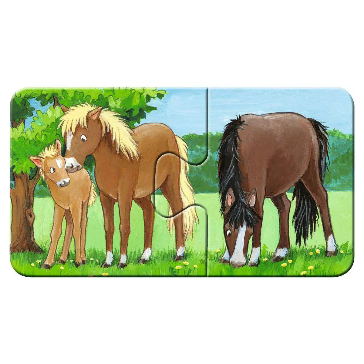 My first Puzzle Tierfamilien auf dem Bauernhof 9x2 Teile 05.072 - Bild 7