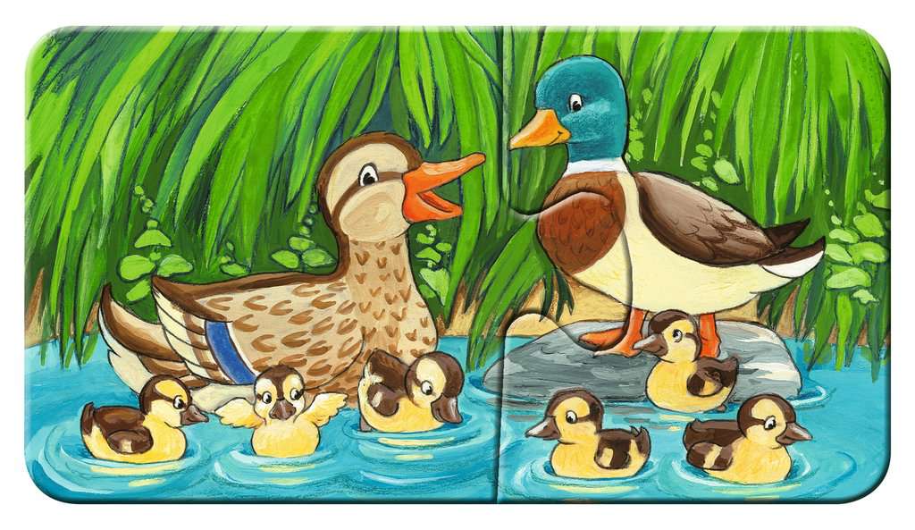 My first Puzzle Tierfamilien auf dem Bauernhof 9x2 Teile 05.072 - Bild 8