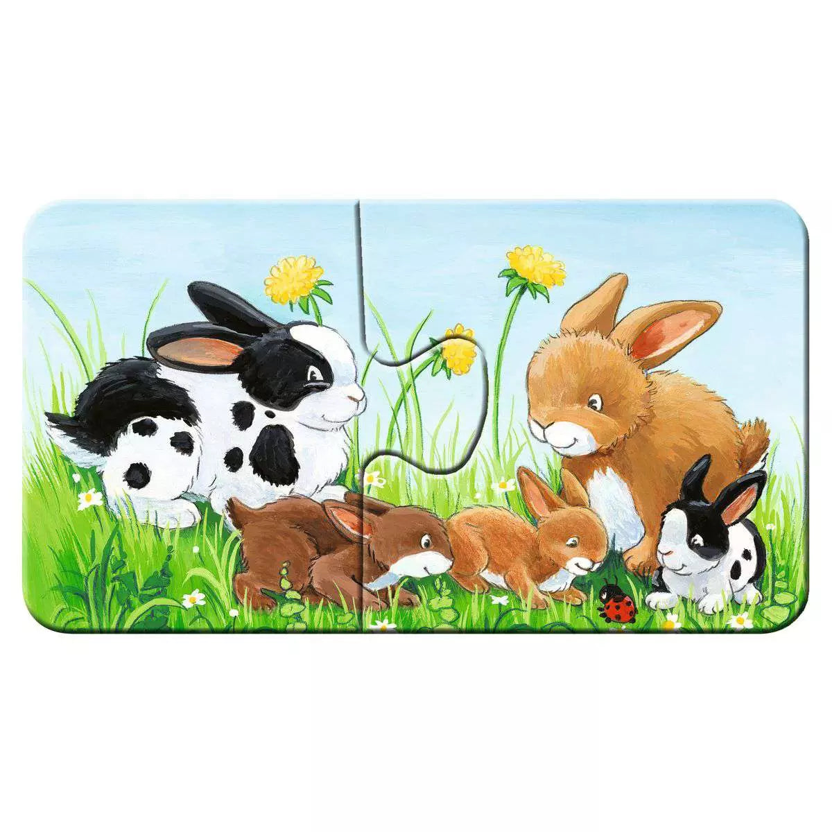 My first Puzzle Tierfamilien auf dem Bauernhof 9x2 Teile 05.072 - Bild 8