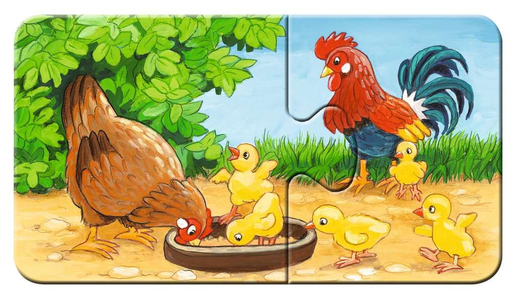 My first Puzzle Tierfamilien auf dem Bauernhof 9x2 Teile 05.072 - Bild 10