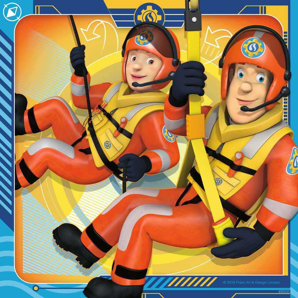 Ravensburger Puzzle FS: Unser Held Sam 3x49 Teile 05.077 - Bild 4
