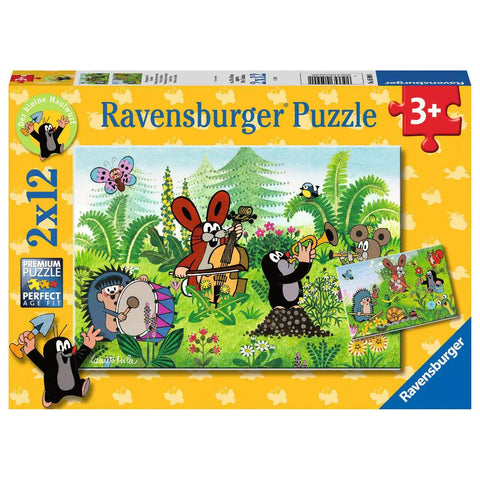 Verpackung Puzzle Gartenparty mit Freunden, 2x12 Teile, Ravensburger