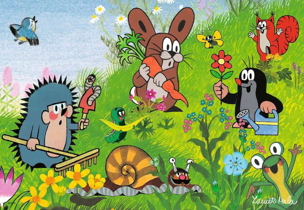 Puzzle 2x12 Gartenparty mit Freunden 05.090 - Bild 3