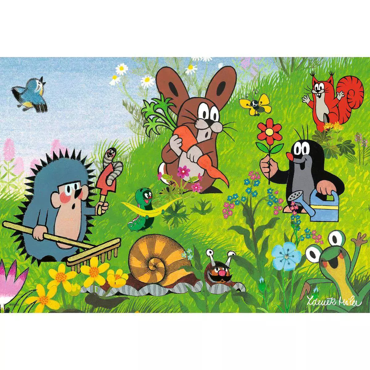 Puzzle 2x12 Gartenparty mit Freunden 05.090 - Bild 4