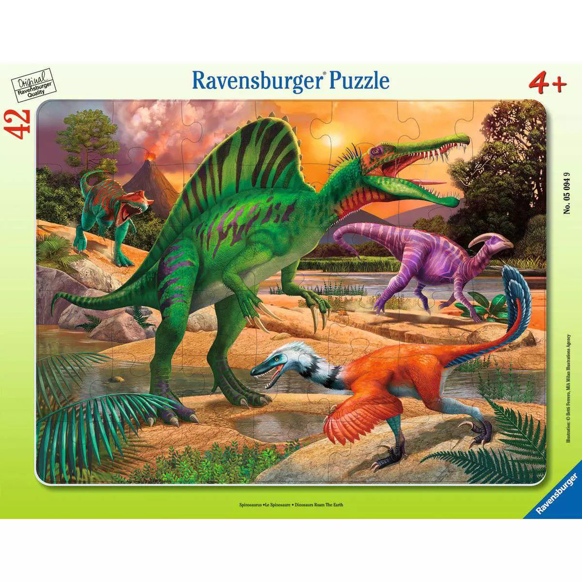 Puzzle 42 Teile Spinosaurus 05.094 - Bild 1