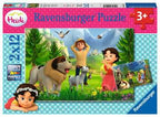 Puzzle 2x 2 Teile Heidi, Gemeinsame Zeit in den Bergen 5.143