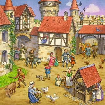 Puzzle 3x49 Teile Ritterturnier im Mittelalter 5.150 - Bild 2
