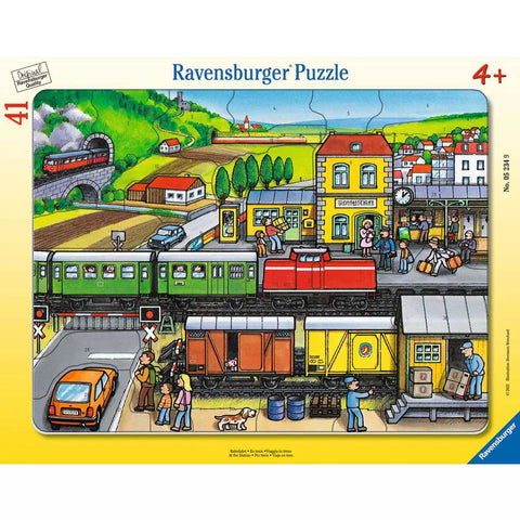 Ravensburger Rahmenpuzzle Bahnfahrt 41 Teile 05234