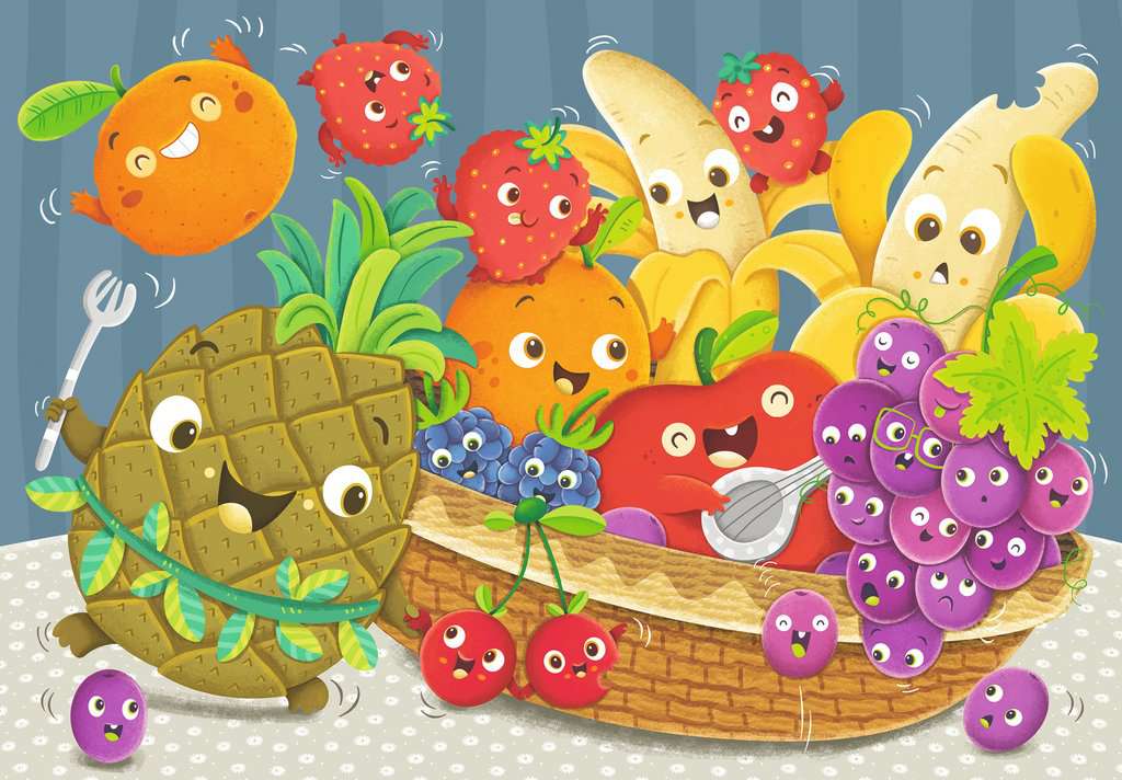 Ravensburger Puzzle 2x24 Teile - Freche Früchte 05.248 - Bild 2