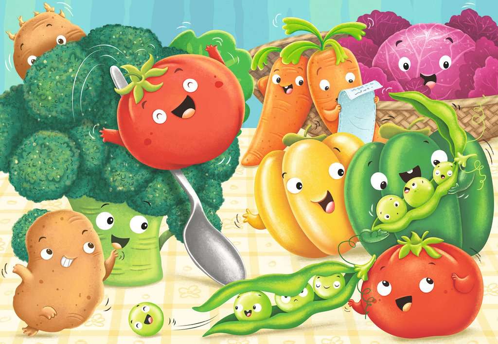 Ravensburger Puzzle 2x24 Teile - Freche Früchte 05.248 - Bild 3