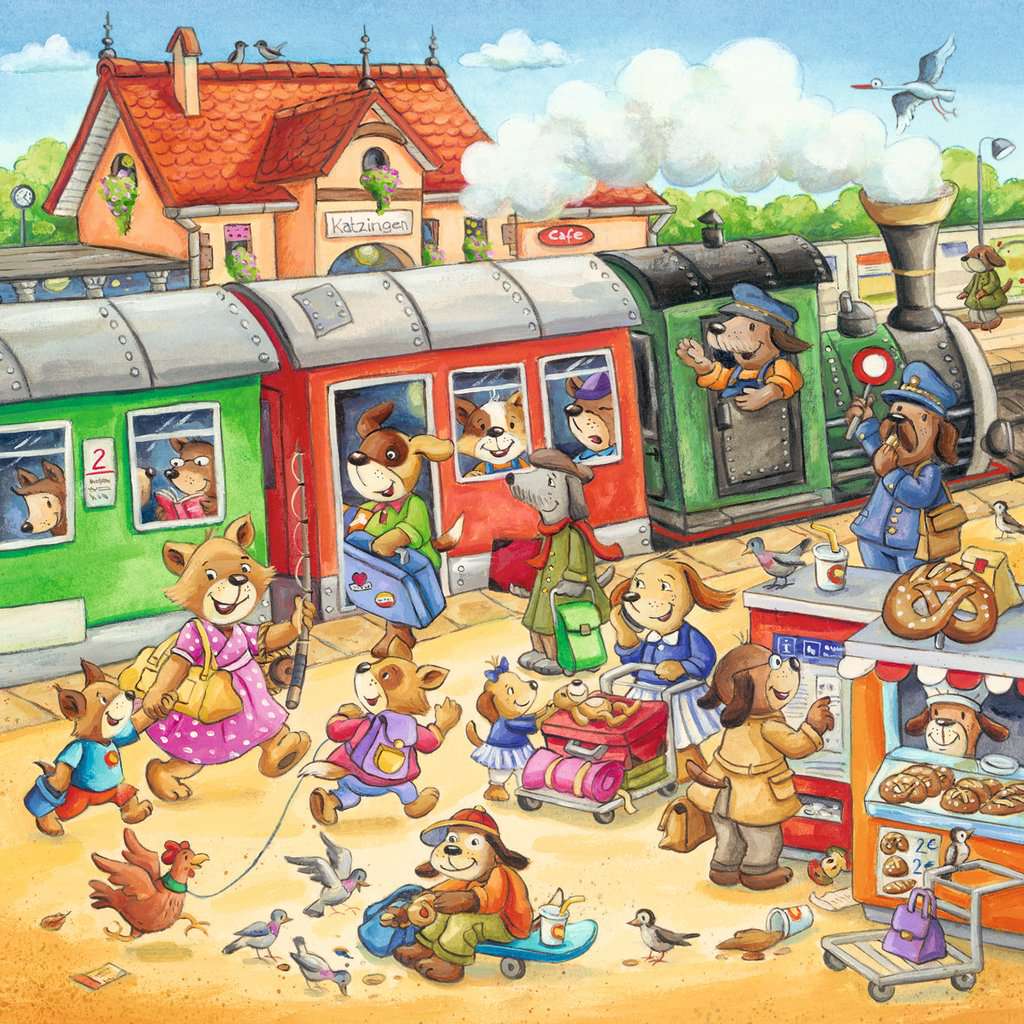 Puzzle 3x49 Teile Ferien auf dem Land 05.249 - Bild 3