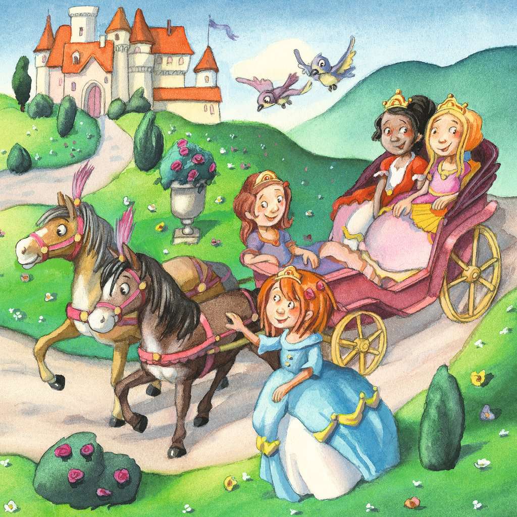 Puzzle 3x49 Teile Kleine Prinzessinnen 05.564 - Bild 4