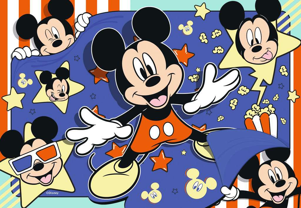 Ravensburger Puzzle 2x24 Teile - Disney Micky Mouse Film ab! - Bild 3
