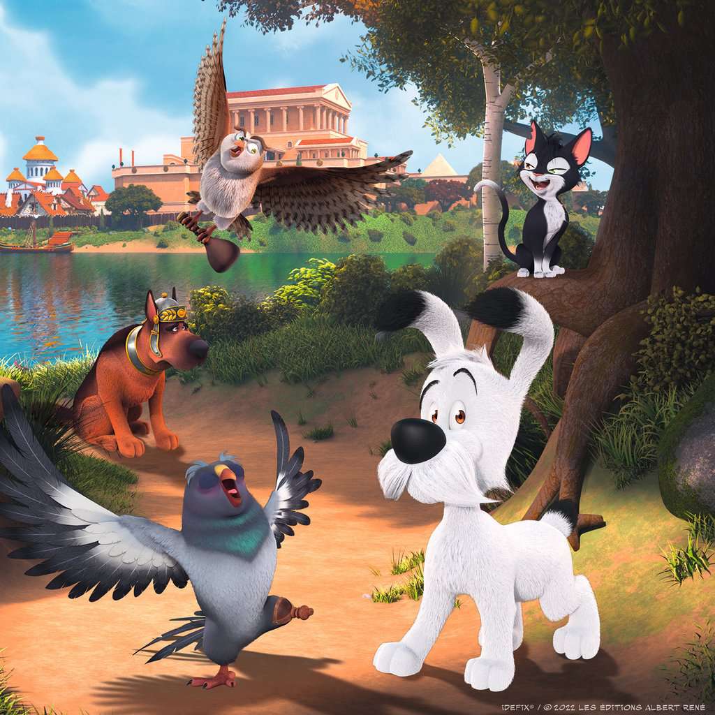 Puzzle 3x49 Teile Idefix und seine tierischen Freunde 005.626 - Bild 3