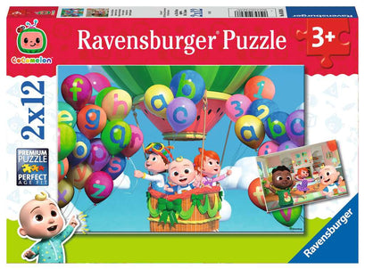 Puzzle 2x12 Teile Lernen und Spielen 005.628