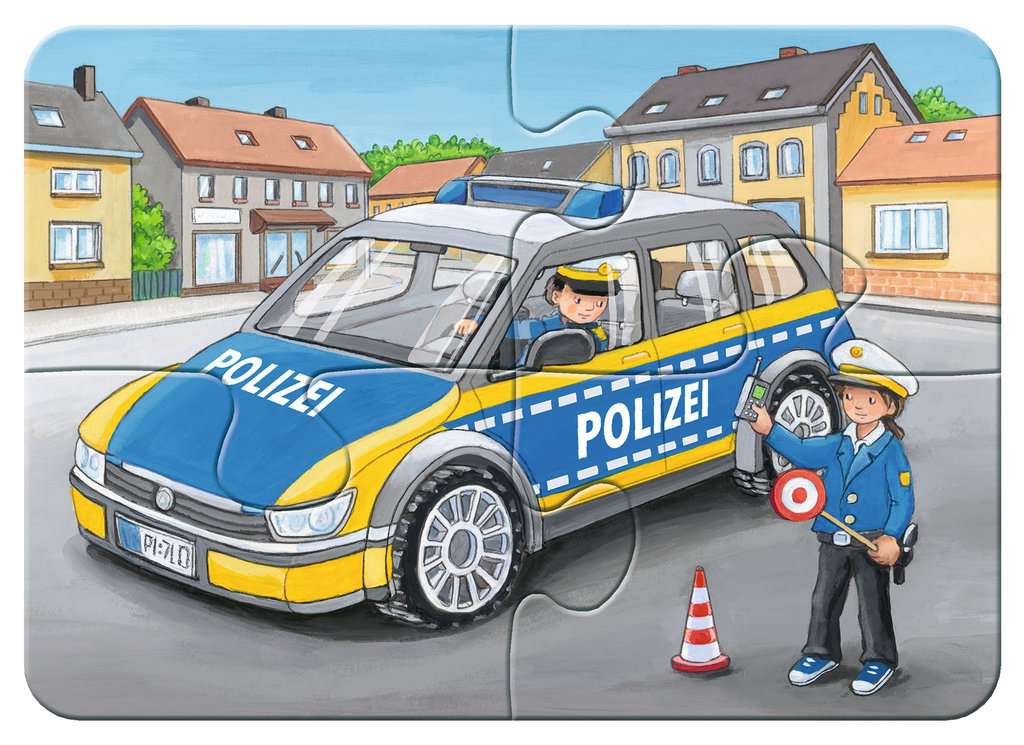 My first Puzzle 2/4/6/8 Meine Einsatzfahrzeuge 005.631 - Bild 4