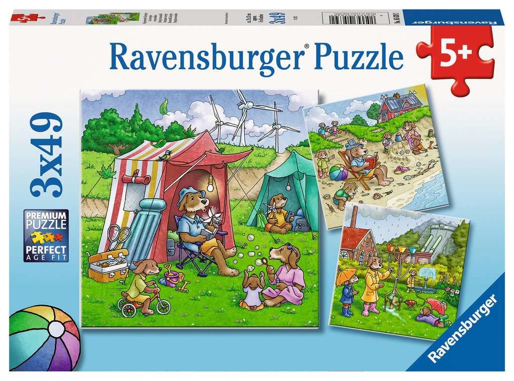 Puzzle 3x49 Teile Regenerative Energien 005.639 - Bild 1