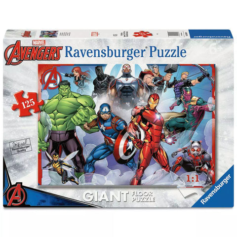 Verpackung Giant Floor Puzzle Starke Avengers 125 Teile von Ravensburger