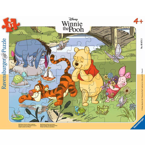 Rahmenpuzzle Winnie Puuh die Natur entdecken 48 Teile, Ravensburger 05671