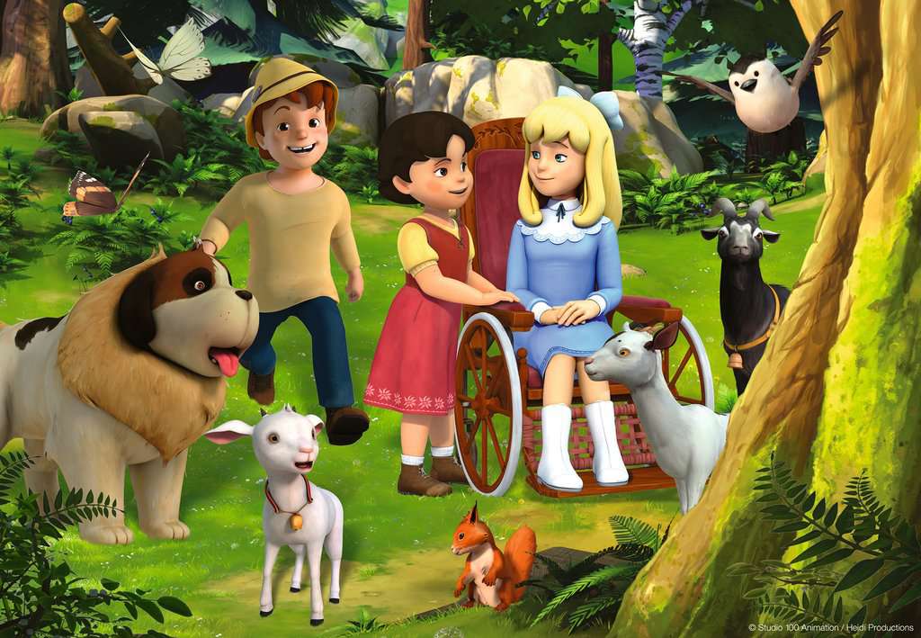 Puzzle 2x24 Teile Heidi's Abenteuer 05.672 - Bild 2
