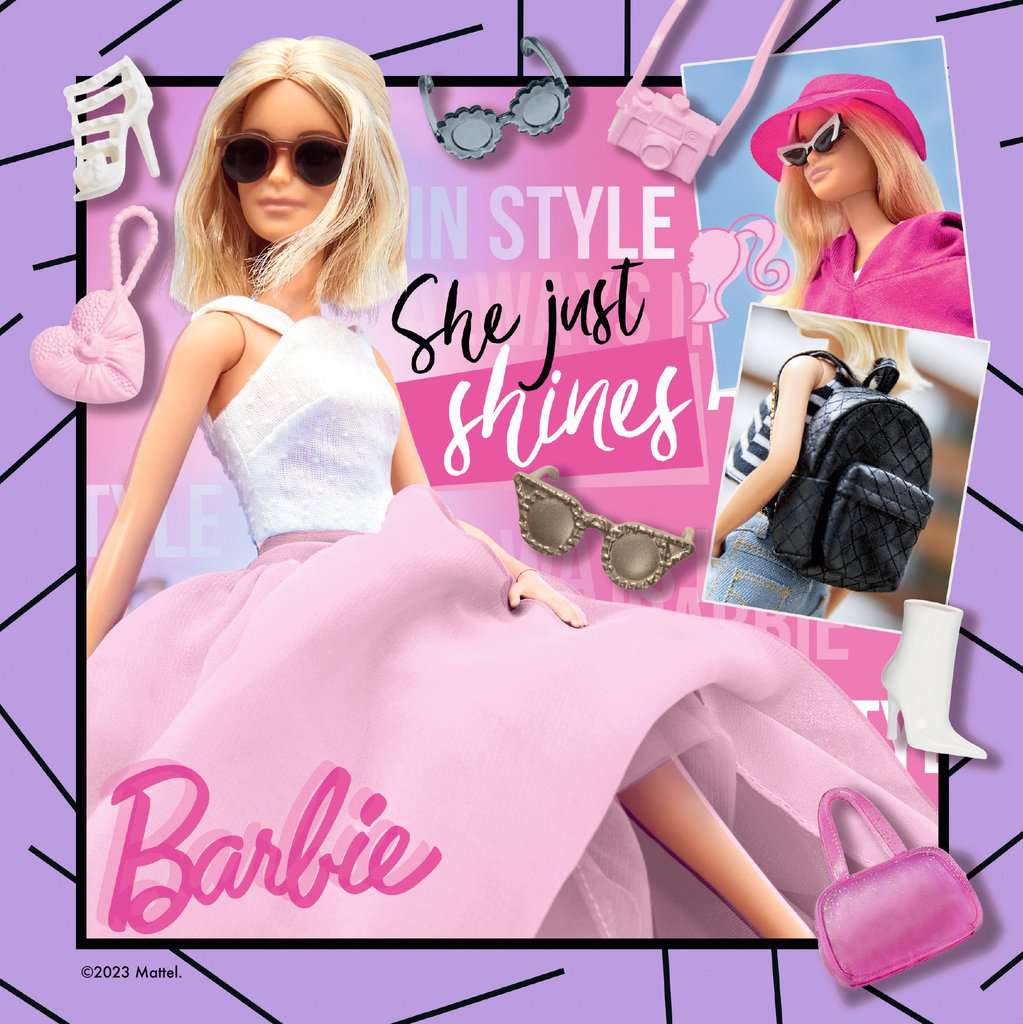 Puzzle 3x49 Teile Barbie Inspiriere die Welt! 05.684 - Bild 3