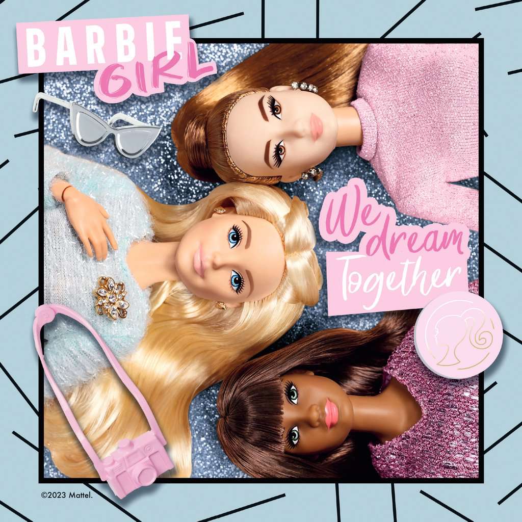 Puzzle 3x49 Teile Barbie Inspiriere die Welt! 05.684 - Bild 2