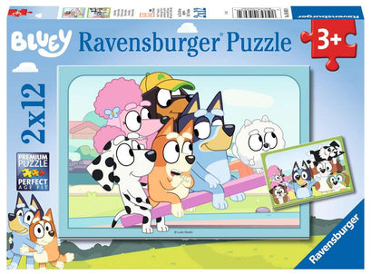 Ravensburger Puzzle 2x12 Teile Bluey 05.693
