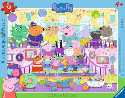 Rahmenpuzzle 39 Teile: Familienfest mit Peppa 05.699