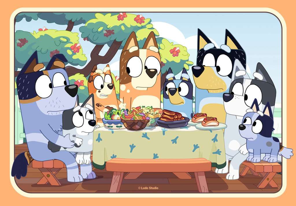 Ravensburger Puzzle 2x24 Teile Bluey Auf geht's 05.711 - Bild 2