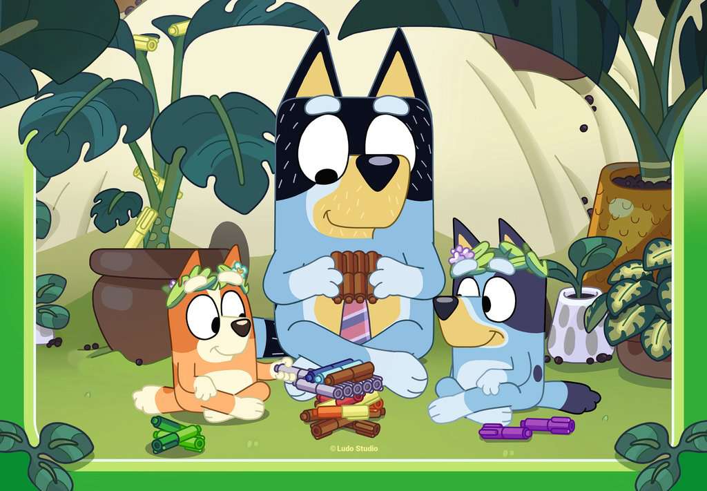 Ravensburger Puzzle 2x24 Teile Bluey Auf geht's 05.711 - Bild 3