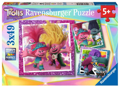 Puzzle 3x49 Teile Trolls 3 05.713