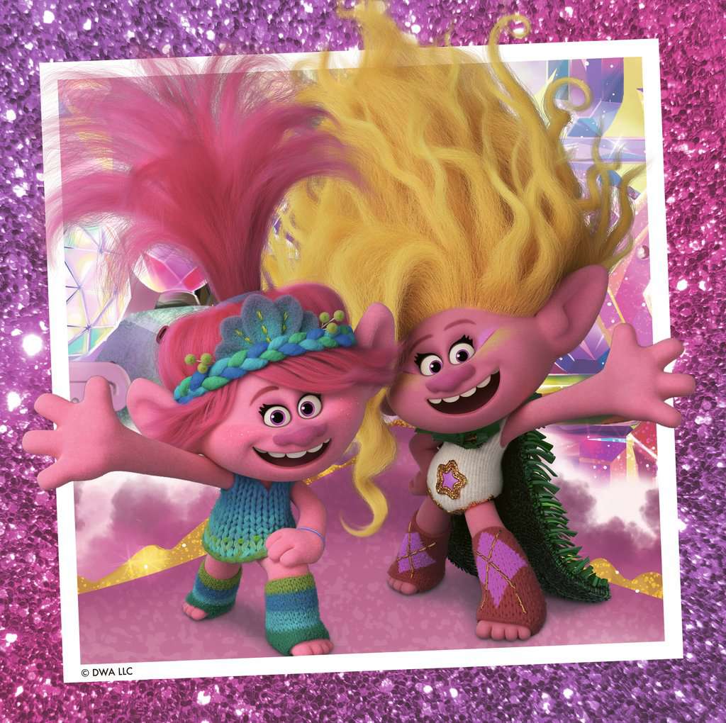 Puzzle 3x49 Teile Trolls 3 05.713 - Bild 2