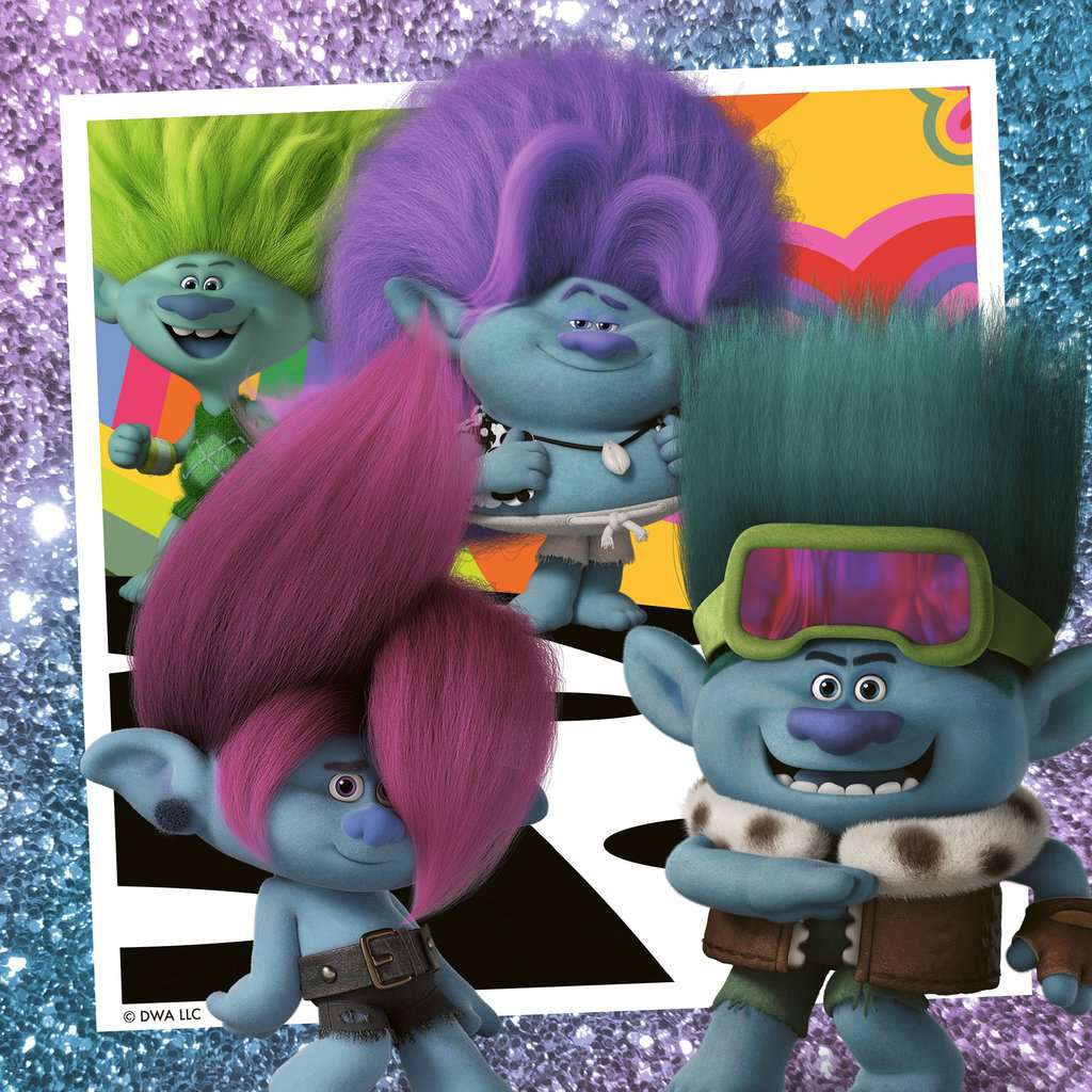 Puzzle 3x49 Teile Trolls 3 05.713 - Bild 4
