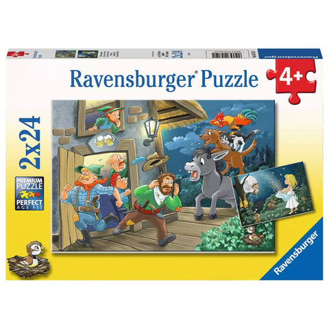 Verpackung Kinderpuzzle Märchenstunde 2x24 Teile 05719