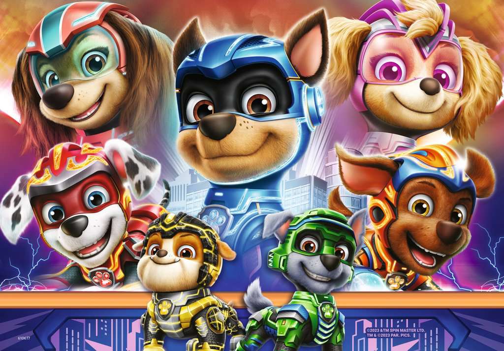 Puzzle 2x12 Teile PAW Patrol: The Mighty Movie 05.721 - Bild 3