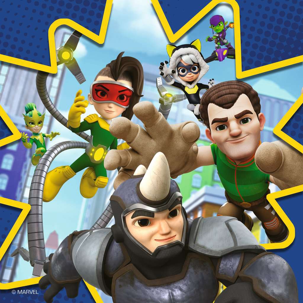 Ravensburger Puzzle 3x49 Teile Spideys Abenteuer 05.730 - Bild 4